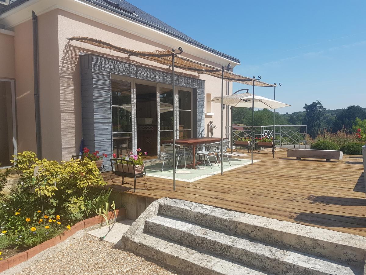 Les Mazeraies Maison D'Hotes Avec Spa Savonnieres Экстерьер фото